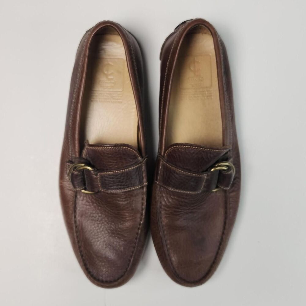 Buckle Men's Brown Loafers